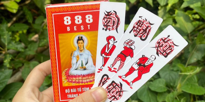 Bộ bài tổ tôm gồm tổng cộng 120 lá