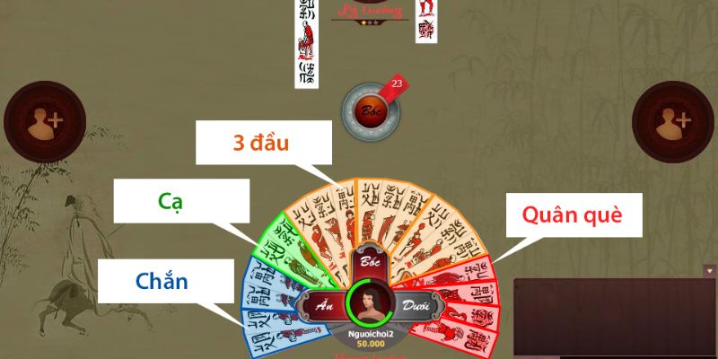 Một ván bài chỉ có thể kết thúc khi có người ù