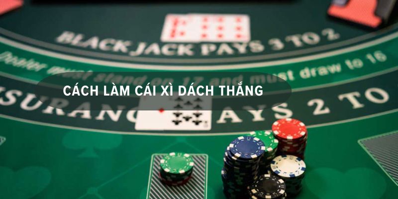 luật làm cái xì dách