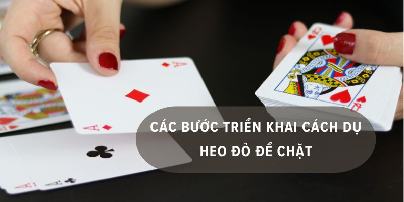 mẹo dụ heo đỏ trong tiến lên