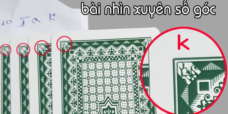 Sử dụng bộ bài ma thuật để nhìn xuyên