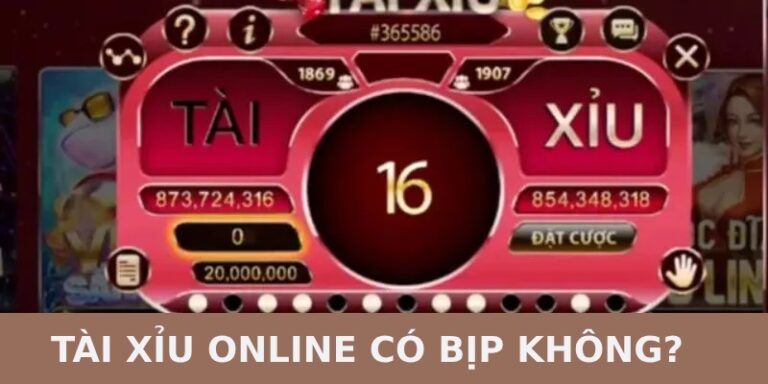 tài xỉu online có bịp không